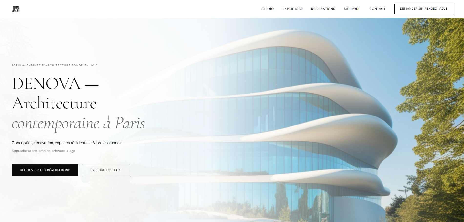 Site Cabinet d'Architecture