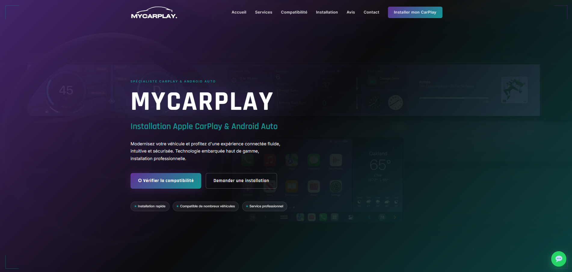 Site Installateur CarPlay